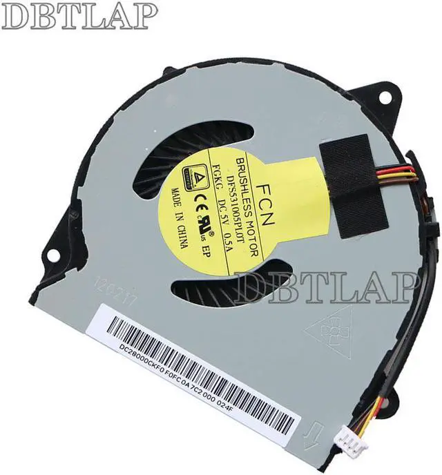 Alt view image 3 of 6 - Cooling Fan for Lenovo FHD-ISE V3000 SR1000 v1070 Laptop Cooing Fan
