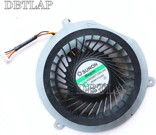 Alt view image 2 of 6 - CPU Cooling Fan for Lenovo Y470 Y470P Y471 Y471A Laptop Fan