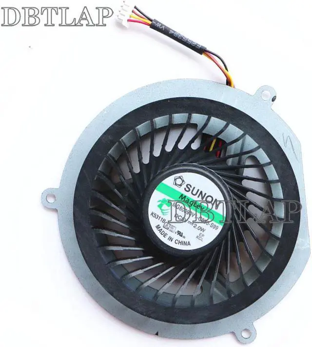 Alt view image 3 of 6 - CPU Cooling Fan for Lenovo Y470 Y470P Y471 Y471A Laptop Fan