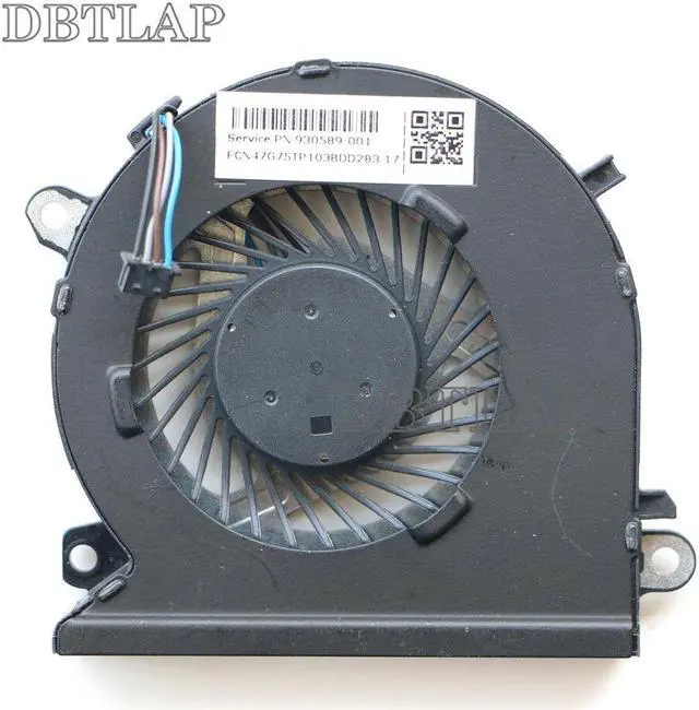 Alt view image 4 of 6 - CPU Fan for HP 15-CB073TX TPN-Q193 NS75B00-16L12 CPU Cooling Fan