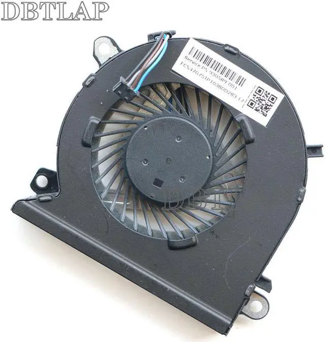 Alt view image 5 of 6 - CPU Fan for HP 15-CB073TX TPN-Q193 NS75B00-16L12 CPU Cooling Fan