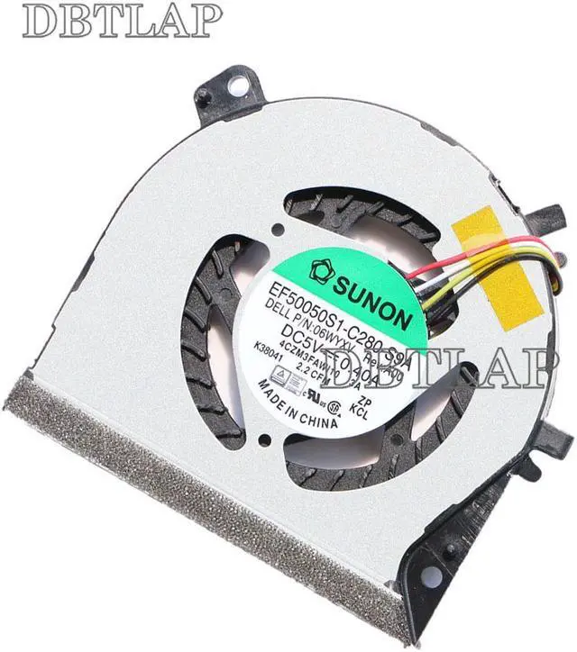 Alt view image 2 of 6 - CPU Cooling Fan for DELL INSPIRON 3000 3135 3137 6WYXV CPU Cooling Fan