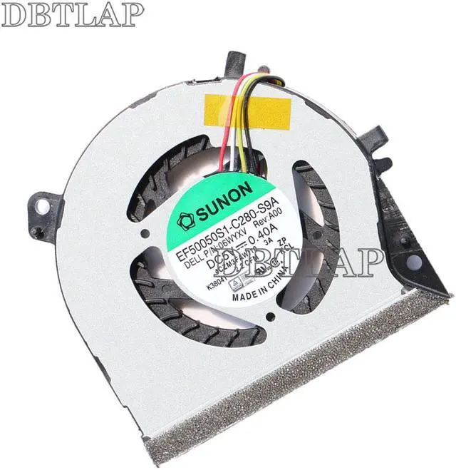 Alt view image 3 of 6 - CPU Cooling Fan for DELL INSPIRON 3000 3135 3137 6WYXV CPU Cooling Fan