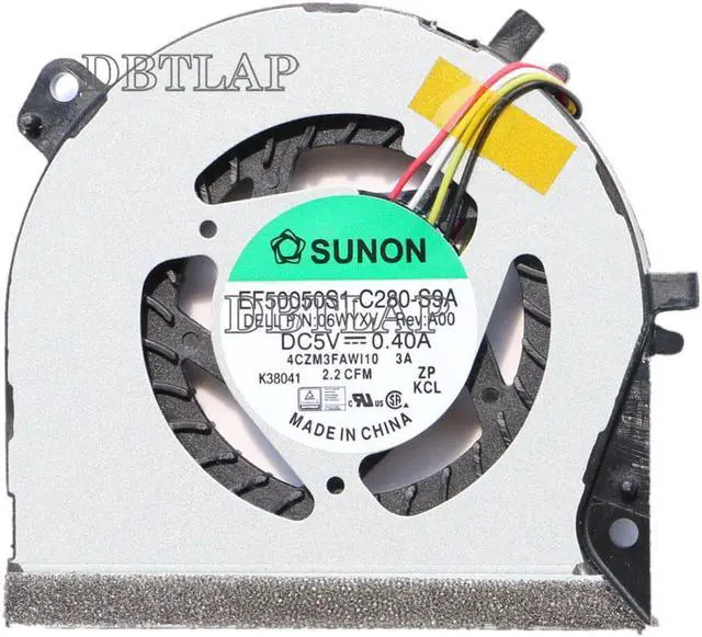 Main image of CPU Cooling Fan for DELL INSPIRON 3000 3135 3137 6WYXV CPU Cooling Fan