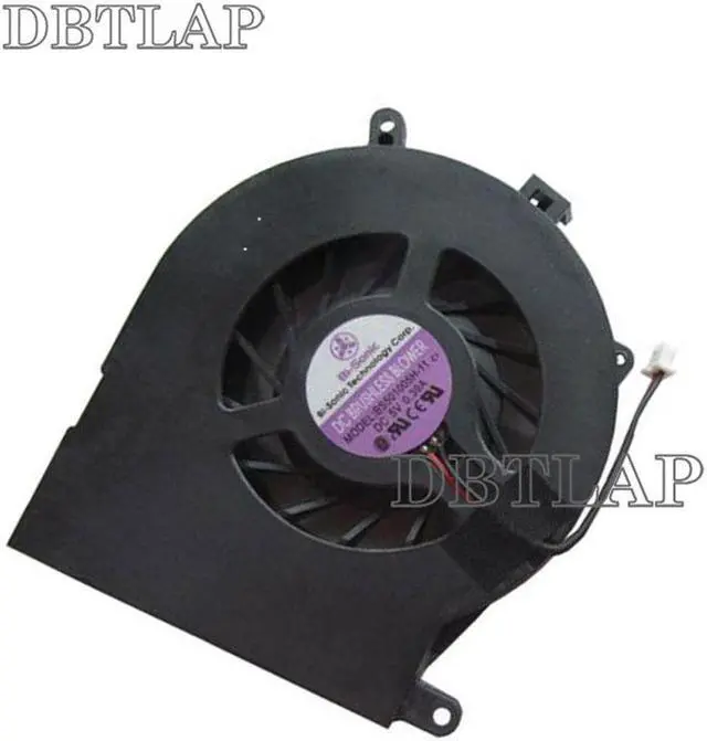 Alt view image 2 of 6 - Cooling Fan for Shenzhou Hasee W230N W230R W240N S200 W230N W240R W230S BS501005H-11 2PIN Laptop Fan