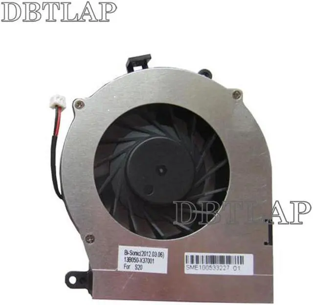 Alt view image 4 of 6 - Cooling Fan for Shenzhou Hasee W230N W230R W240N S200 W230N W240R W230S BS501005H-11 2PIN Laptop Fan