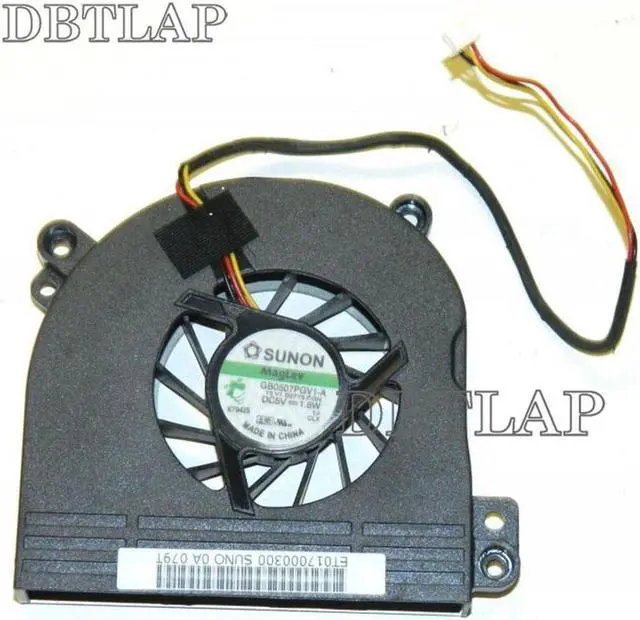 Alt view image 3 of 6 - Cooling Fan for Toshiba Satellite P200-1H6 Compatible Laptop GPU Fan