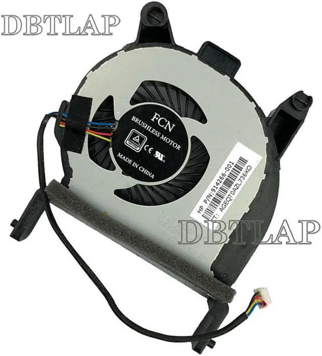 Alt view image 2 of 4 - Cooling Fan for HP ProDesk Mini 600 G3 400 G3 Laptop CPU Cooling Fan 914266-001 BUC0712HB-00