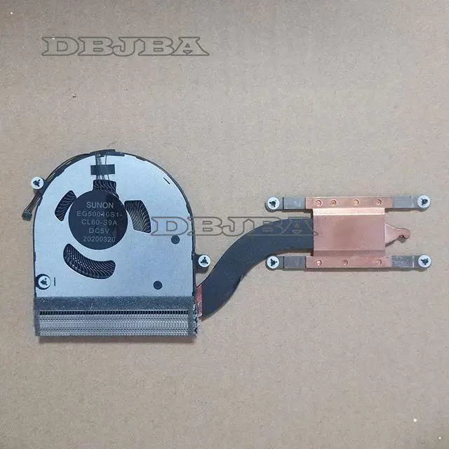 Main image of Laptop CPU Cooling Heatsink Fan For Lenovo 3ILF7TMLV00 EG50040S1-CL60-S9A DC5V 2.50W S0LDQ5D566A000 6PIN Fan