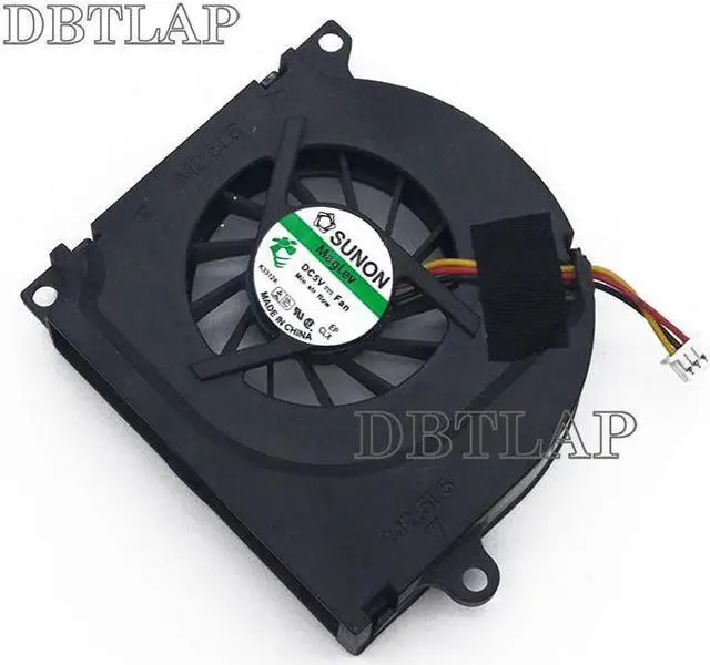 Alt view image 4 of 6 - CPU Fan Compatible for DELL E1405 640M 630M XPS M140 PP19L GB0506PGV1-8A 11.V1.B1602.F.GN P/N:HC437 Laptop Cooling Fan