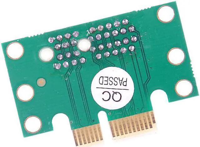 Alt view image 3 of 5 - BTBcoin PCI-E PCI Express X1 Adapter Riser Card PCI E PCIE X1 to X1 Slot Convert Card 90 Degree For 1U Server Chassis Wholesale