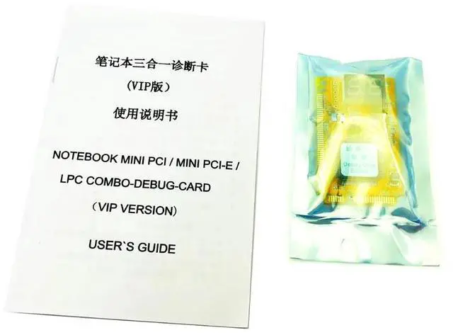 Alt view image 6 of 6 - PCI-E LPC PC Analyzer Tester POST Card Test Plastic/Metal High Stability For Notebook Laptop Express Card Hexadecim Post Card