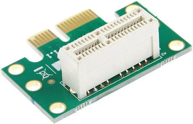 Alt view image 2 of 5 - BTBcoin PCI-E PCI Express X1 Adapter Riser Card PCI E PCIE X1 to X1 Slot Convert Card 90 Degree For 1U Server Chassis Wholesale