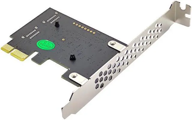 Alt view image 3 of 6 - Pcie 4 Port SATA 3.0 to PCIe x1 GEN3 Expansion Adapter Card with SATA 3 PCI-e PCI Express Converter ASM1064