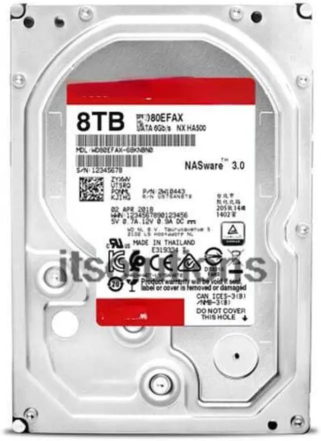 Main image of For WD/West Data WD80EFBX 8T Red Disk Plus network storage NAS hard disk 8tb vertical