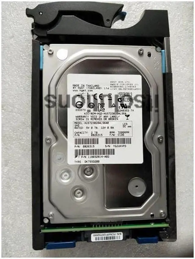 Main image of For EMC VX-VS07-020 005049496 005049449 118032750 2TB SAS hard drive