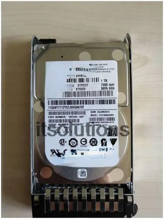 Main image of For IBM 81Y9732 81Y9730 81Y9731 1T 7.2K SATA 2.5 M3 M4 server hard drive