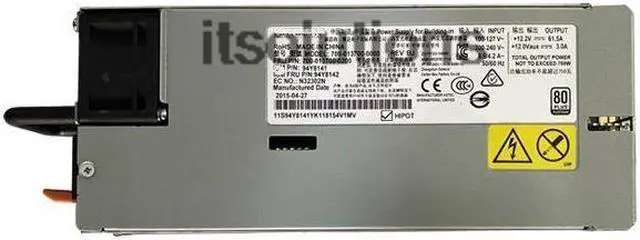 Main image of For IBM X3650M5 X3550M5 750W 94Y8141 94Y8142 69Y5747 server power supply