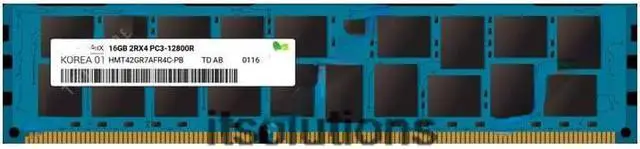 Main image of For SK Hynix Hynix HMT42GR7AFR4C-PB 16G 2RX4 PC3-12800R memory 16GB