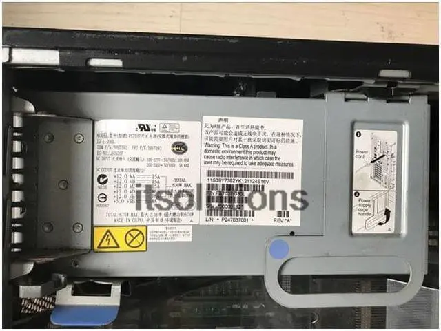 Main image of For IBM X3400M2 M3 X3500M2 M3 670W 39Y7392 39Y7393 cold power supply
