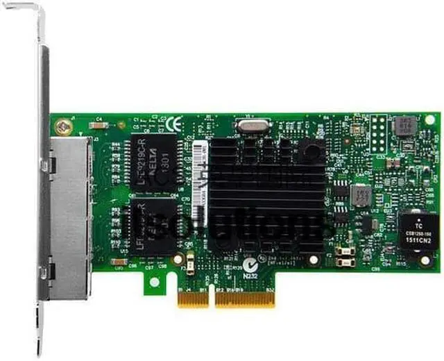 Main image of For Intel chipset I350AM4 PCI-E Gigabit RJ45 four-port server network card