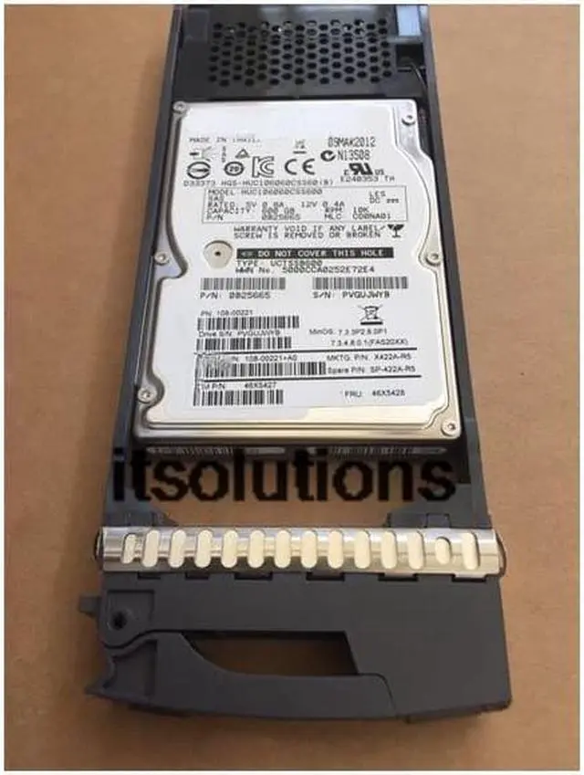 Main image of For NetApp DS2246 DS4243 DS4246 600G 10K SAS 2.5 inch X422A-R5 hard drive