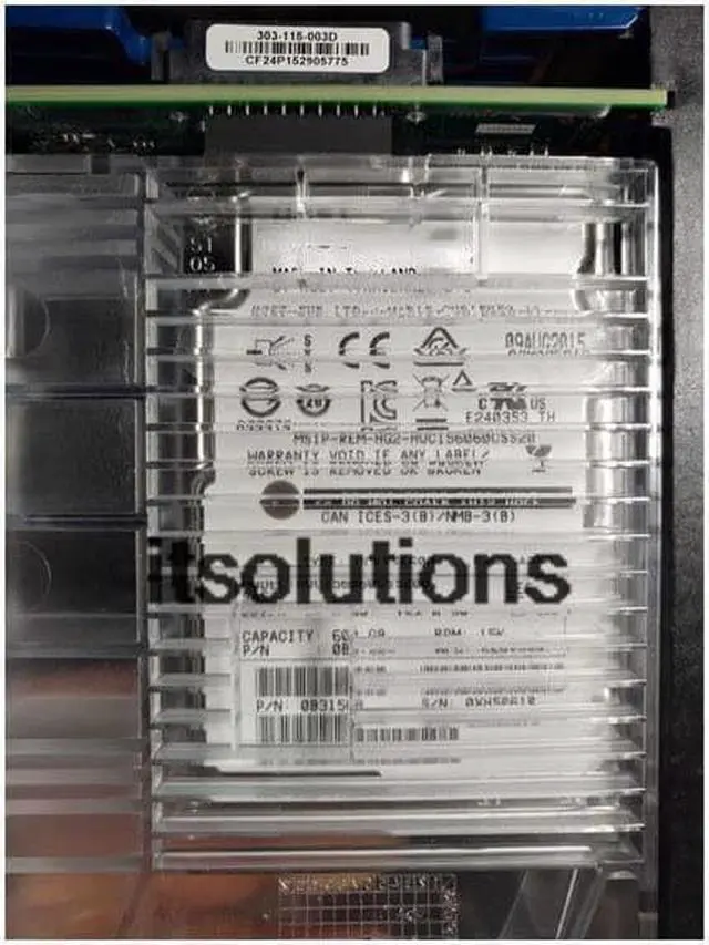 Main image of For EMC 005050927 005050854 600GB SAS 15K 3.5 005050957 VNX series