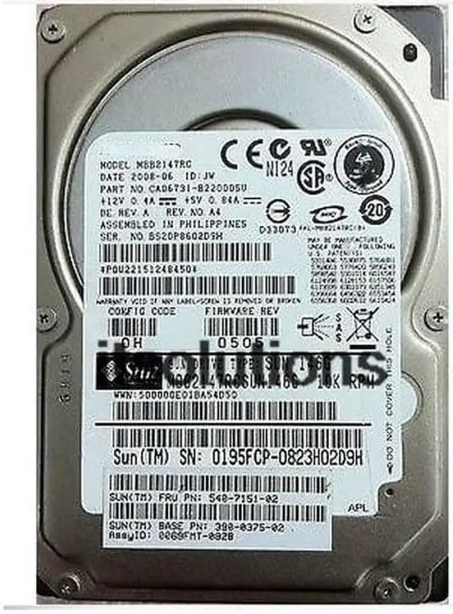 Main image of For Sun Fire T1000 Disassembly Hard Drive 541-2291 390-0324 390-0375