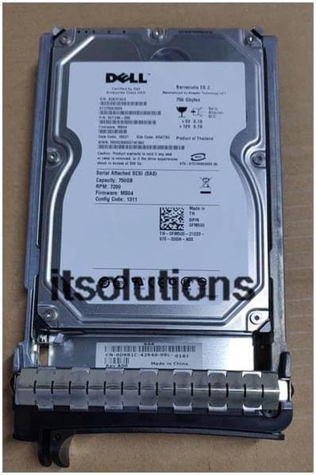 For Dell SAS 750G 7.2K ST3750630SS FM500 server hard drive 0FM500