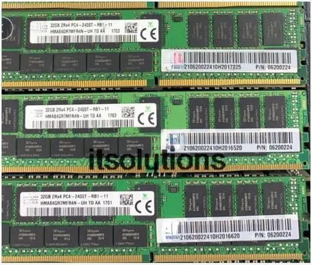 Main image of For /32G 2400 ECC REG 06200214 02311TEF server memory stick