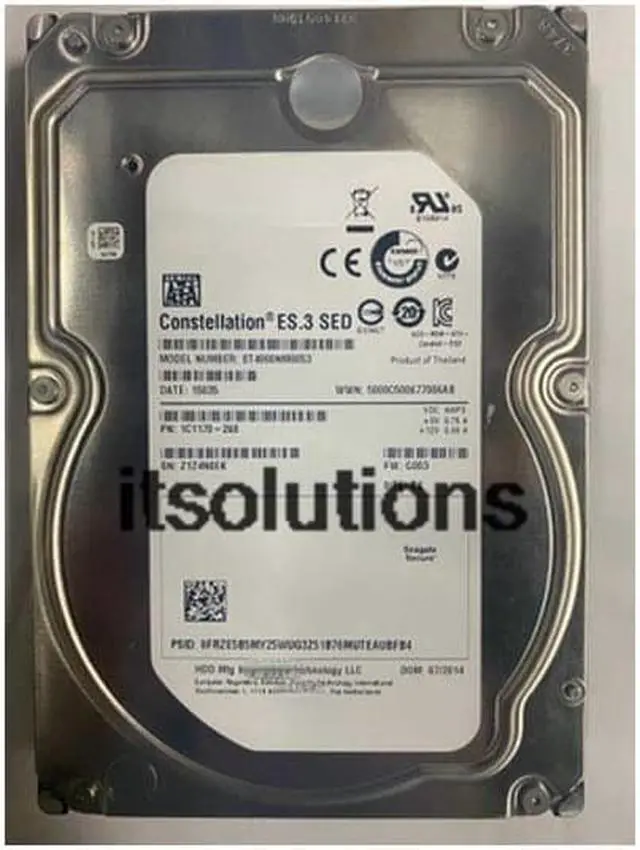 Main image of For Seagate Seagate 4TB SATA Enterprise Hard Drive ST4000NM0053 Cache 128M 4T