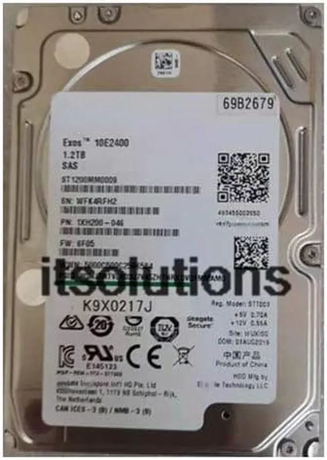 Main image of For Seagate/Seagate ST1200MM0009 1.2T10K 2.5 12GB SAS server hard drive