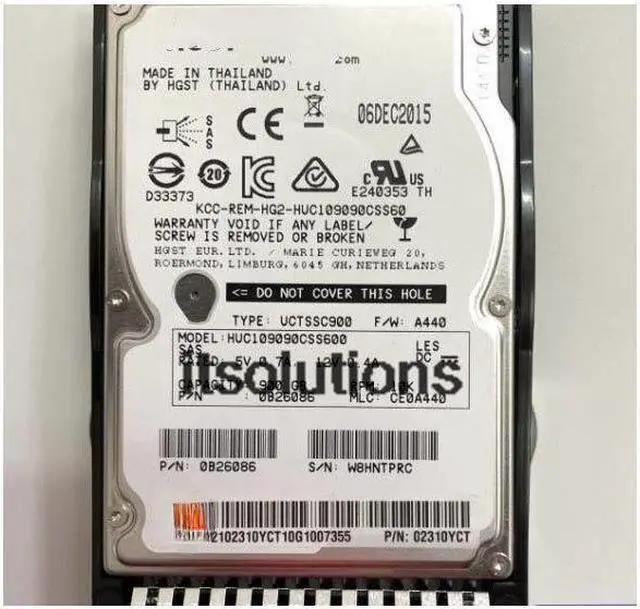 Main image of For 02310YCT 900G 10K SAS 2.5 server hard driveRH2488 V5RH2288 V2 V3