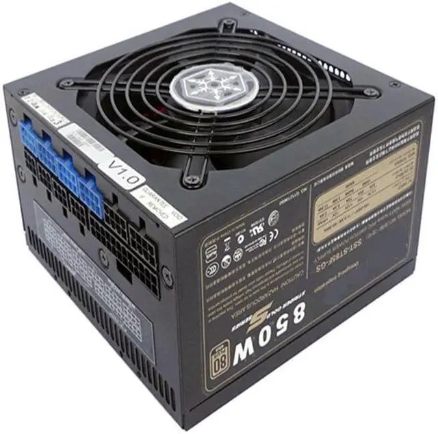 Main image of For SilverStone Brand Full Modular 80plus Gold Game Mute Switcing Power Supply 850W Power Supply SST-ST85F-GS