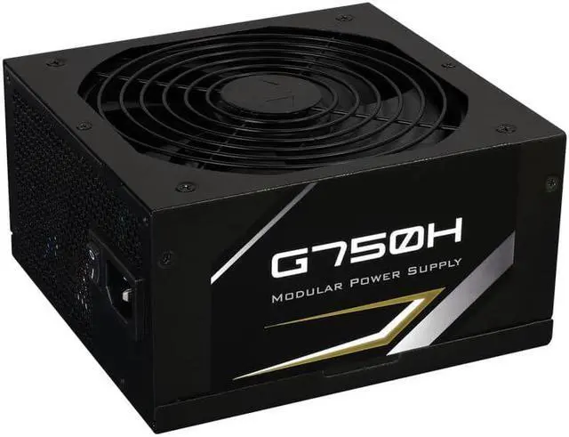 Main image of For Gigabyte Brand ATX 80plus Gold Half Module Game Mute Power Supply 750W Switching Power Supply G750H