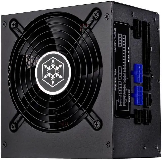 Main image of For SilverStone Brand ATX 12V Full Modular 80plus Gold Game Mute Power Supply 650W Power Supply SST-ST65F-G