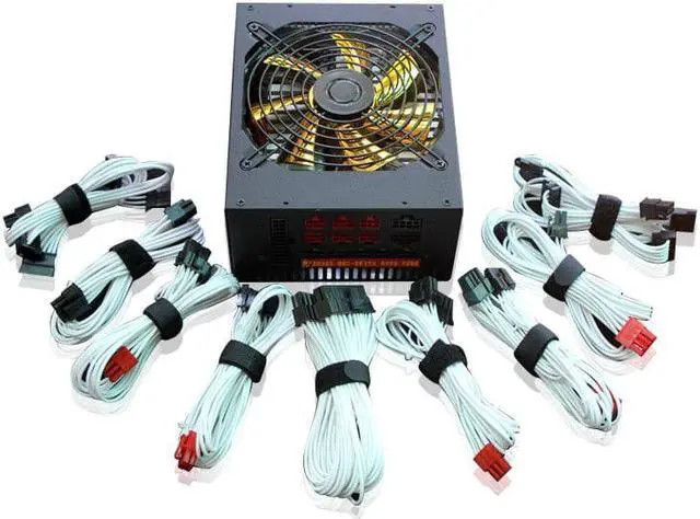 Main image of PSU For RoyalLegend 2080TI Legend Full Module Chicken Eating Game Power Supply Rated 1250W Peak 1650W Power Supply HQ-1650WP