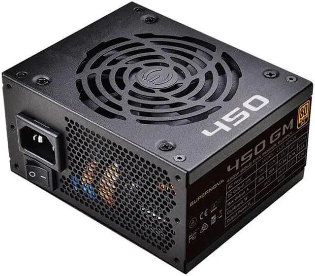 Main image of For EVGA Brand SFX ITX ECO Full Module 80PLUS Gold Game Mute Power Supply 450W Switching Power Supply 450GM