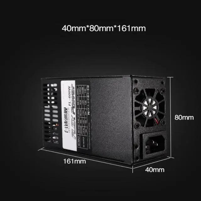 Main image of PSU For Speed Cruiser S3 K39 K35 M41 M24 Supporting GPU FLEX NAS Small 1U 600W Switching Power Supply GT-600W FL 600W