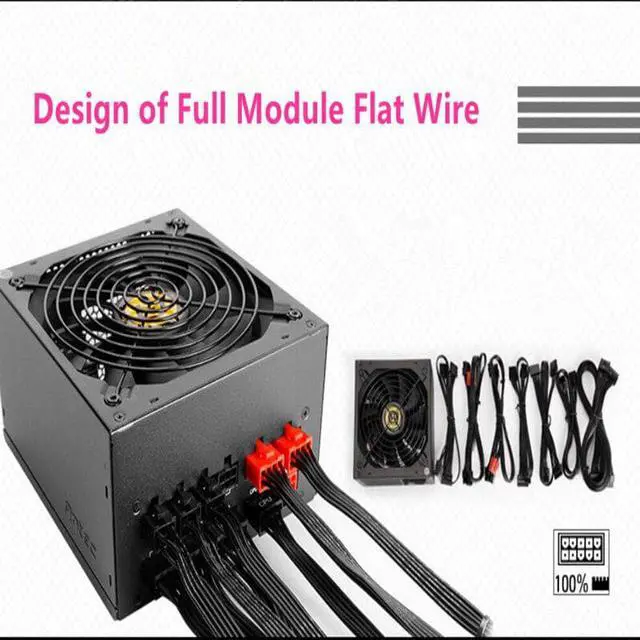 Main image of For Antec Brand 2080Ti 80plus Bronze Full Module Game Silent Power Supply 650W Switching Power Supply AP650