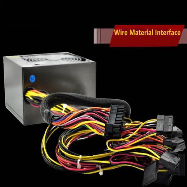 Main image of For Huntkey Brand WD500 INTEL AMD NVIDIA Mute Ative 1080GPU 500W Switching Power Supply HK600-35FP