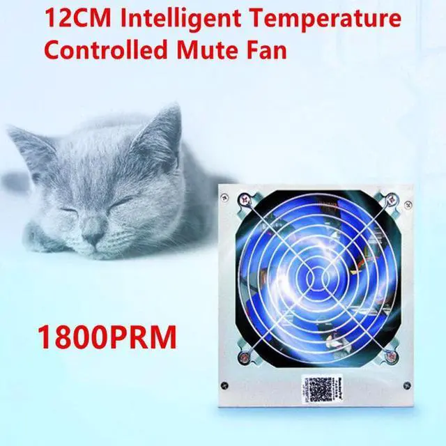 Main image of For Huntkey Brand Calm King Blue Diamond Edition GTX1060 80PLUS EU Power Supply 400W Power Supply HK500-32PP