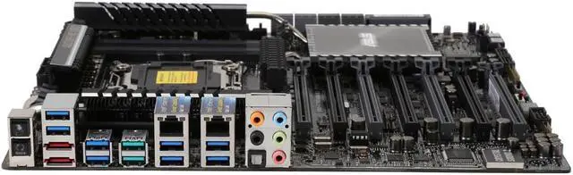 Alt view image 3 of 5 - For ASUS X99-E WS LGA 2011-v3 Intel X99 SATA 6Gb/s USB 3.0 CEB Form Factor Intel Motherboard