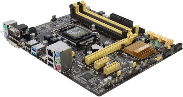 Alt view image 3 of 3 - For ASUS B85M-G LGA 1150 Intel B85 HDMI SATA 6Gb/s USB 3.0 Micro ATX Intel Motherboard