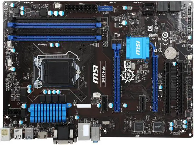 Main image of For MSI Z97 PC Mate LGA 1150 Intel Z97 HDMI SATA 6Gb/s USB 3.0 ATX Intel Motherboard