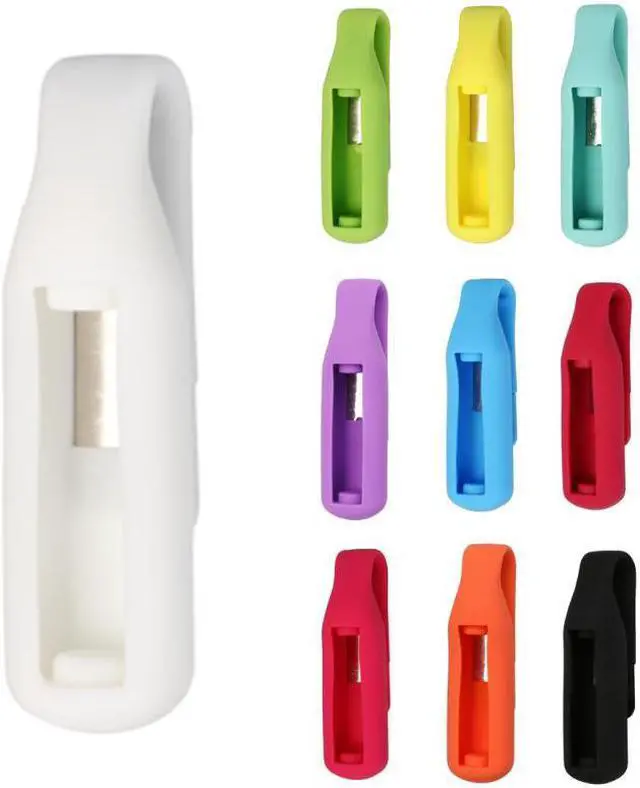 Main image of 100pcs/Set Smart Durable Silicone Steel clip Holder Waterproof Watchbands for Misfit Ray Smart Wristband 6.5 x 2 x 1.5cm