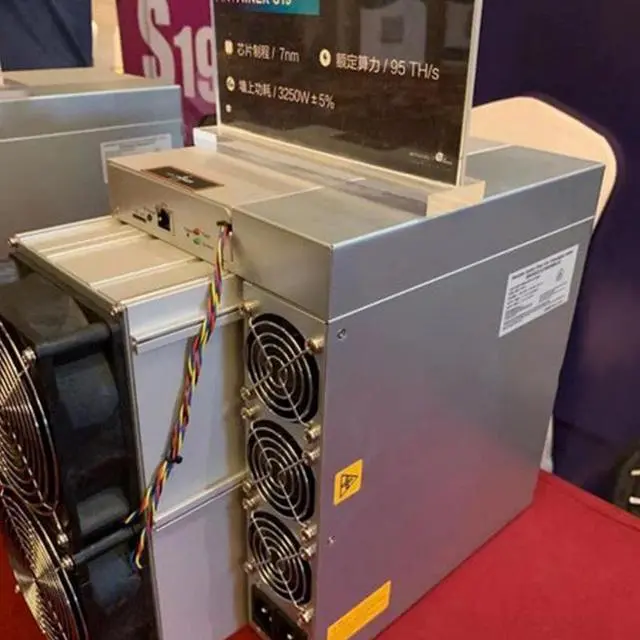 Alt view image 3 of 3 - Bitmain Antminer S19 95TH Bitcoin Miner 3250W ASIC Mining BTC Machine Much Cheaper Than S19PRO 110TH