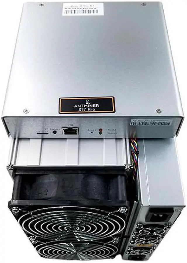 Main image of Bitmain Antminer S17 Pro 53th/s Bitcoin Miner  Hashrate Mining Machine (ready to send)