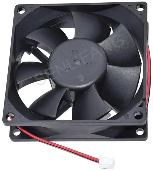 Alt view image 2 of 2 - for JDH8025B JSL 8025 24V 0.20A double ball 8CM inverter chassis fan 2 lines