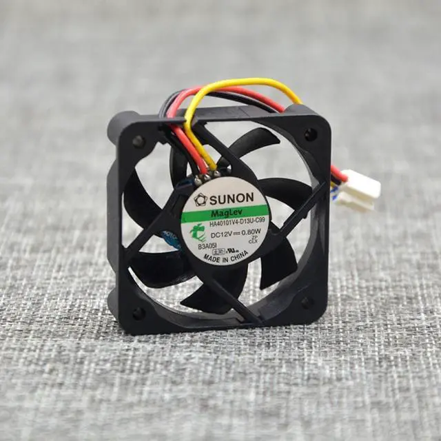 Alt view image 2 of 3 - Jianjun FOR SUNON HA40101V4-D13U-C99 12V 0.80W 4CM 4010 ultra-quiet fan